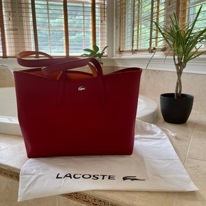 Lacoste reversible tote bag